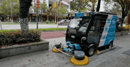 無(wú)人駕駛清掃車